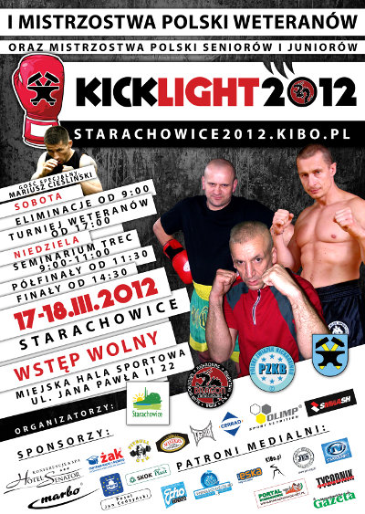 Mistrzostwa Polski Kickboxing Kick Light Starachowice 2012 Mistrzostwa Polski Kickboxing Kick Light Starachowice 2012